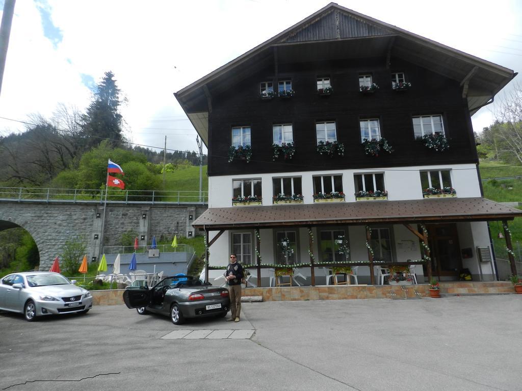 Gasthof Am Bach Acomodação com café da manhã Boltigen Quarto foto